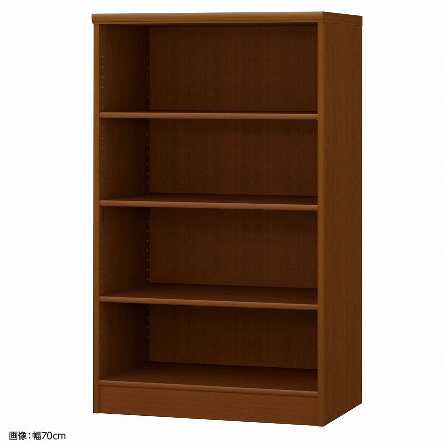 大洋 オーダーシェルフ ブラウン NCオーダー1270 D BR 幅700×奥行460×高さ1170(mm) 1台(ご注文単位1台)【直送品】