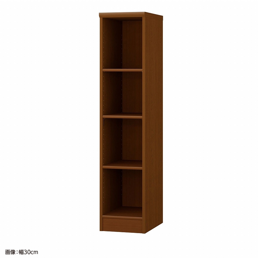 大洋 オーダーシェルフ ブラウン NCオーダー1430 D BR 幅300×奥行460×高さ1350(mm) 1台(ご注文単位1台)【直送品】