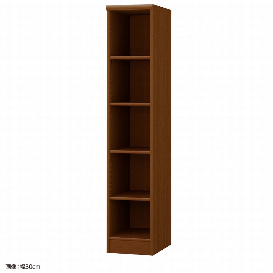 大洋 オーダーシェルフ ブラウン NCオーダー1525 D BR 幅250×奥行460×高さ1499(mm) 1台(ご注文単位1台)【直送品】