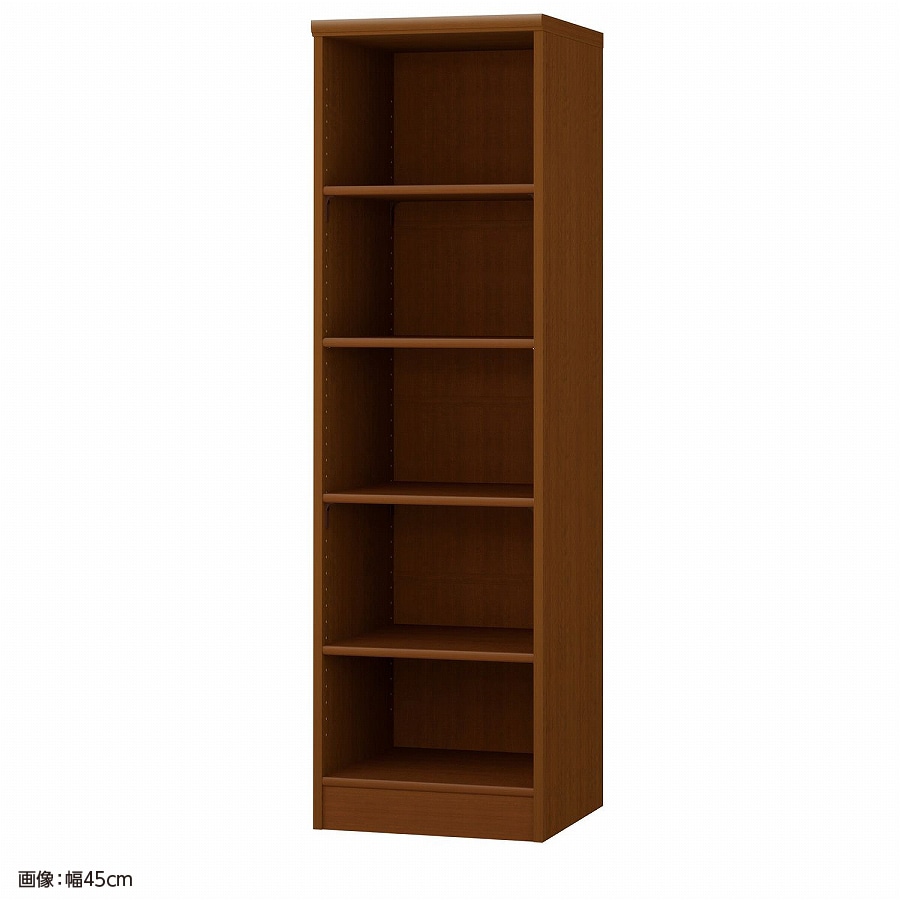 大洋 オーダーシェルフ ブラウン NCオーダー1545 D BR 幅450×奥行460×高さ1499(mm) 1台(ご注文単位1台)【直送品】