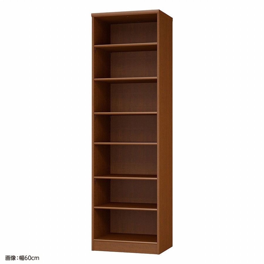 大洋 オーダーシェルフ ブラウン NCオーダー2060 D BR 幅600×奥行460×高さ2000(mm) 1台(ご注文単位1台)【直送品】