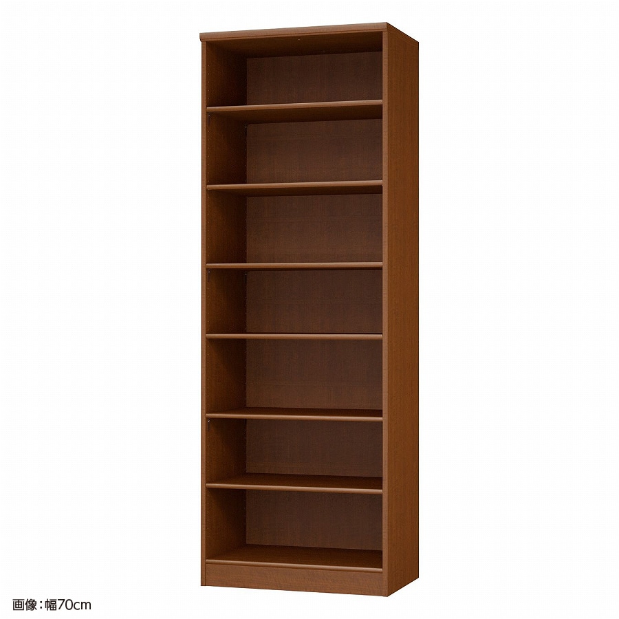 大洋 オーダーシェルフ ブラウン NCオーダー2065 D BR 幅650×奥行460×高さ2000(mm) 1台(ご注文単位1台)【直送品】