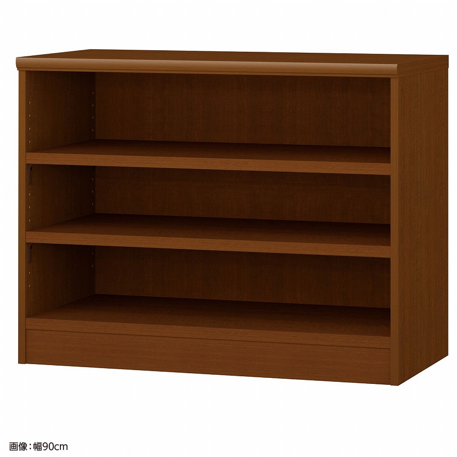大洋 オーダーシェルフ ブラウン NCオーダータフ7085 D BR 幅850×奥行460×高さ700(mm) 1台（ご注文単位1台）【直送品】