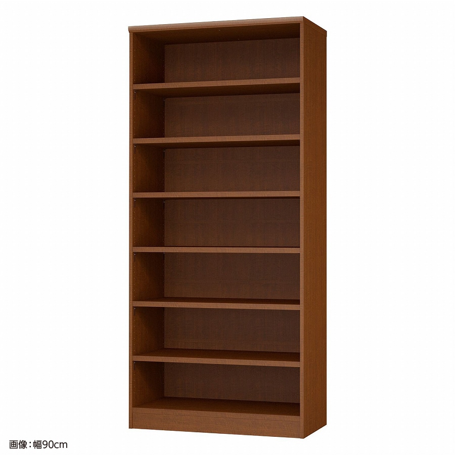 >大洋 オーダーシェルフ ブラウン NCオーダータフ2085 D BR 幅850×奥行460×高さ2000(mm) 1台(ご注文単位1台)【直送品】