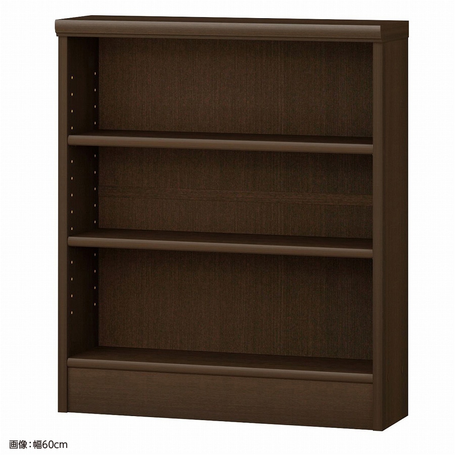 大洋 オーダーシェルフ ダークブラウン NCオーダー7060 S DB 幅600×奥行190×高さ700(mm) 1台(ご注文単位1台)【直送品】