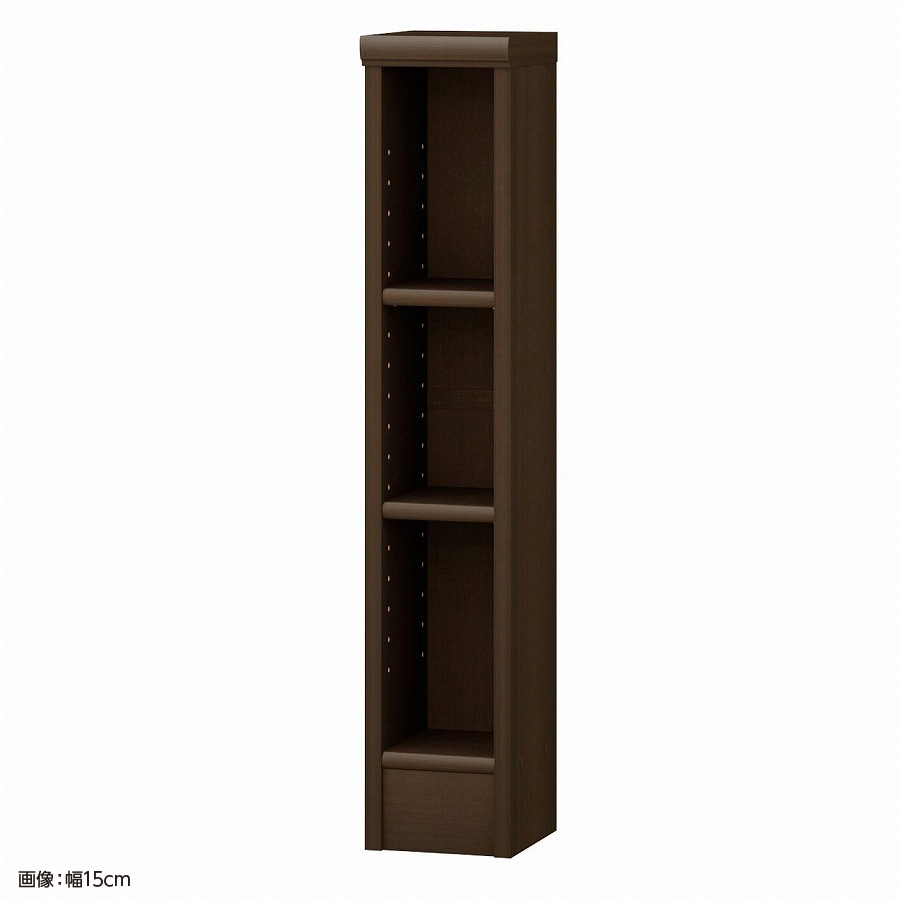 大洋 オーダーシェルフ ダークブラウン NCオーダー8020 S DB 幅200×奥行190×高さ800(mm) 1台（ご注文単位1台）【直送品】