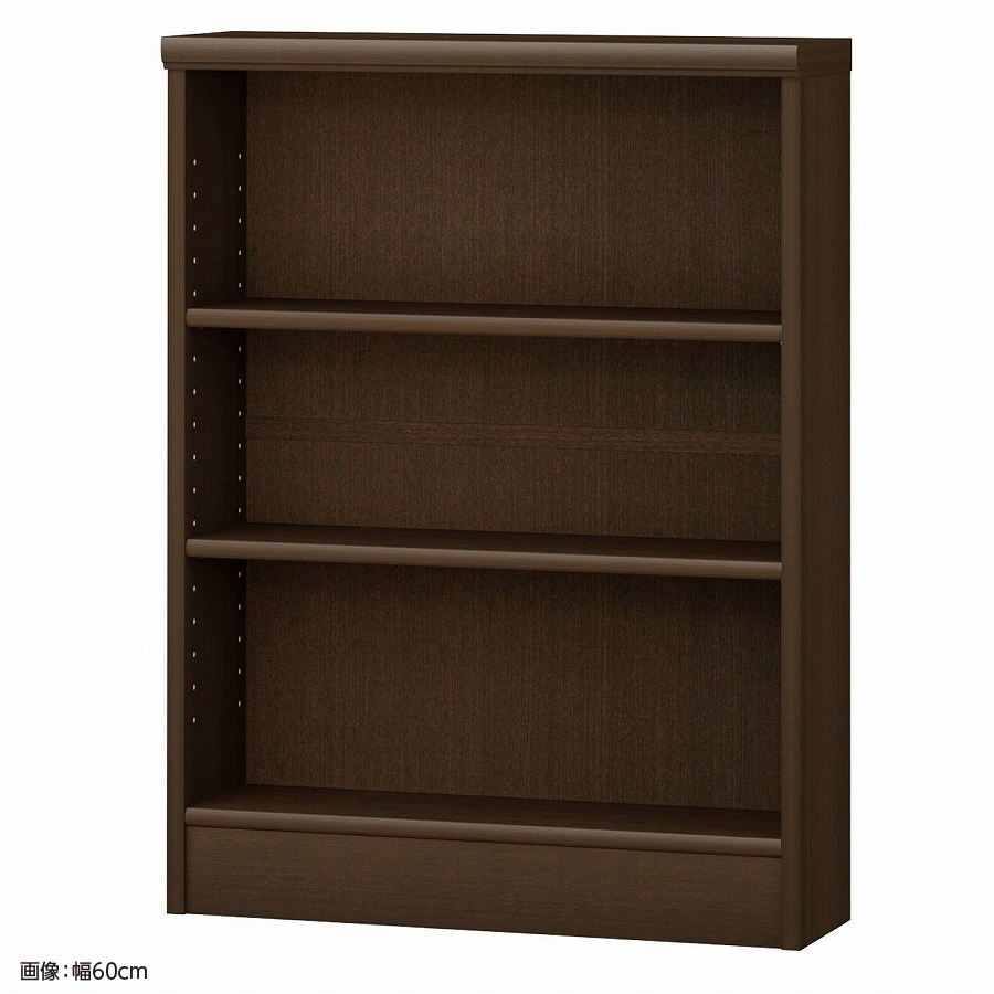 大洋 オーダーシェルフ ダークブラウン NCオーダー8060 S DB 幅600×奥行190×高さ800(mm) 1台（ご注文単位1台）【直送品】