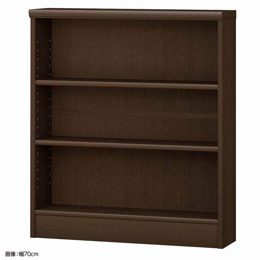 大洋 オーダーシェルフ ダークブラウン NCオーダー8070 S DB 幅700×奥行190×高さ800(mm) 1台（ご注文単位1台）【直送品】