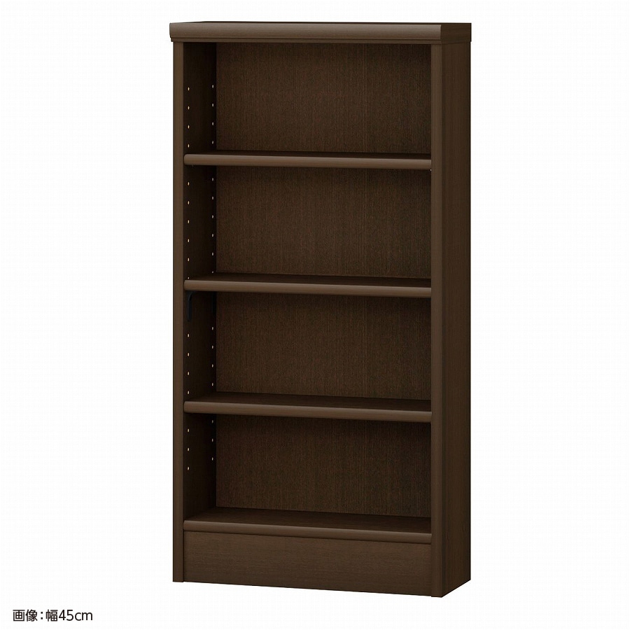 >大洋 オーダーシェルフ ダークブラウン NCオーダー9040 S DB 幅400×奥行190×高さ881(mm) 1台(ご注文単位1台)【直送品】
