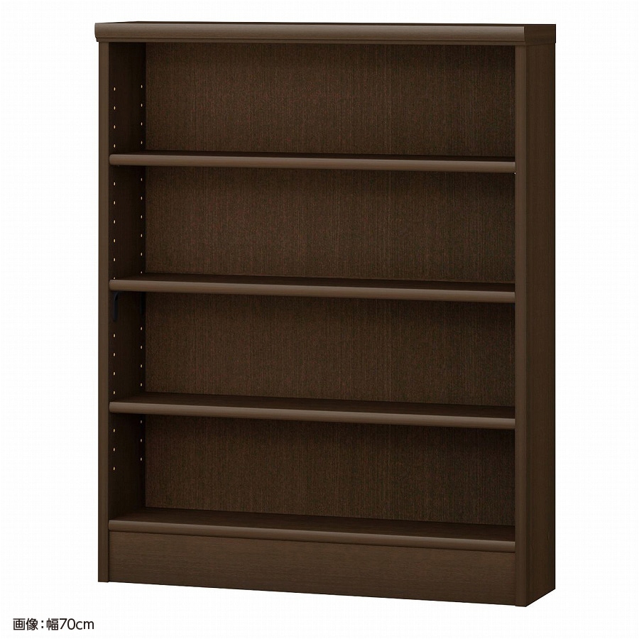 大洋 オーダーシェルフ ダークブラウン NCオーダー9065 S DB 幅650×奥行190×高さ881(mm) 1台（ご注文単位1台）【直送品】