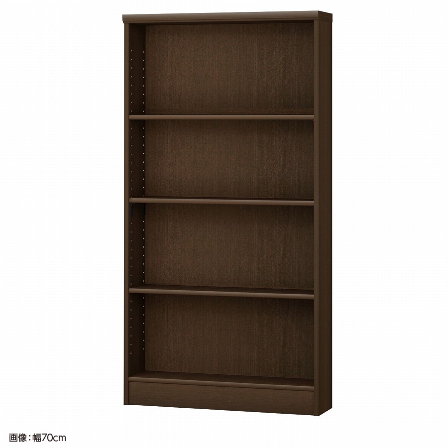 大洋 オーダーシェルフ ダークブラウン NCオーダー1465 S DB 幅650×奥行190×高さ1350(mm) 1台(ご注文単位1台)【直送品】