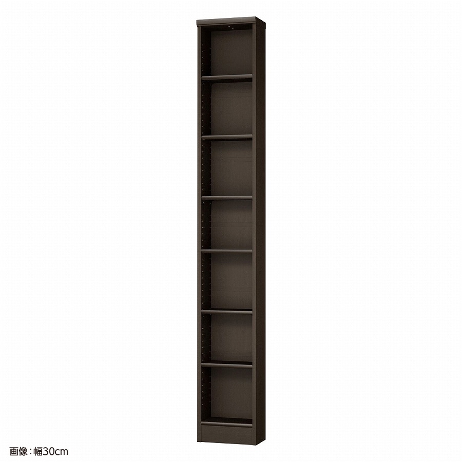 大洋 オーダーシェルフ ダークブラウン NCオーダー2025 S DB 幅250×奥行190×高さ2000(mm) 1台(ご注文単位1台)【直送品】