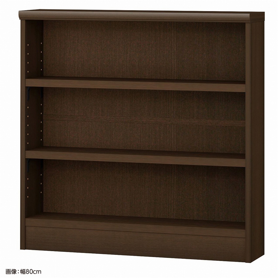 大洋 オーダーシェルフ ダークブラウン NCオーダータフ8080 S DB 幅800×奥行190×高さ800(mm) 1台（ご注文単位1台）【直送品】