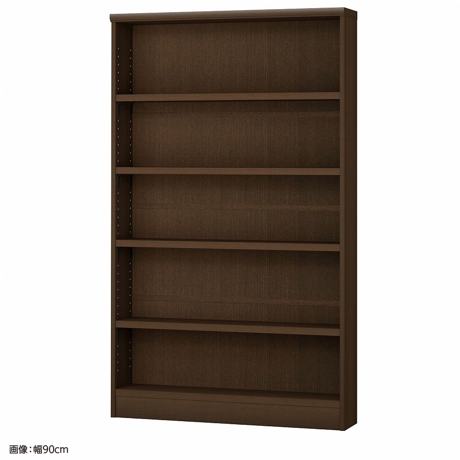 >大洋 オーダーシェルフ ダークブラウン NCオーダータフ1590 S DB 幅900×奥行190×高さ1499(mm) 1台（ご注文単位1台）【直送品】