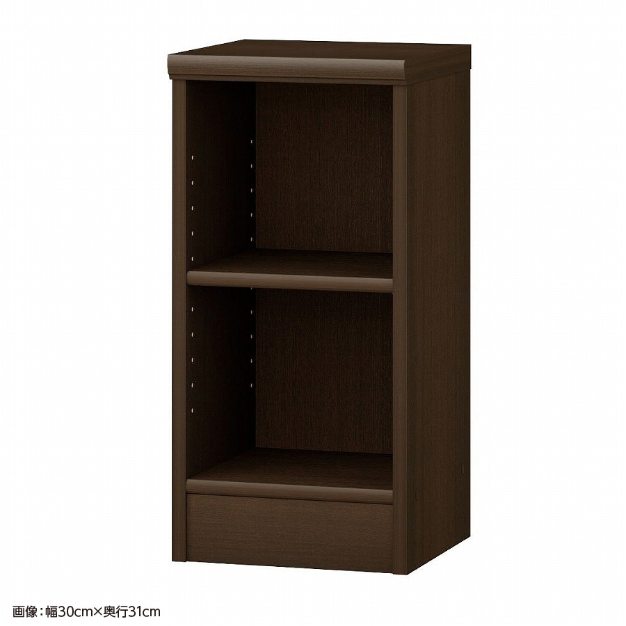 大洋 オーダーシェルフ ダークブラウン NCオーダー6030 SR DB 幅300×奥行250×高さ600(mm) 1台(ご注文単位1台)【直送品】