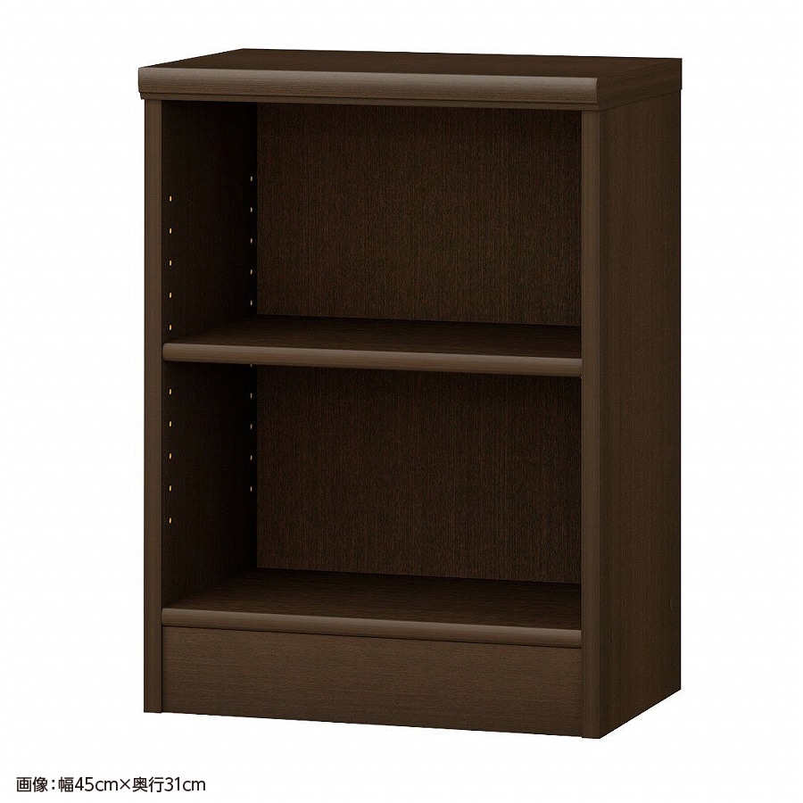 大洋 オーダーシェルフ ダークブラウン NCオーダー6050 SR DB 幅500×奥行250×高さ600(mm) 1台(ご注文単位1台)【直送品】