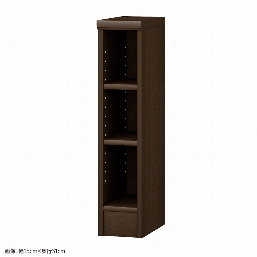 大洋 オーダーシェルフ ダークブラウン NCオーダー7020 SR DB 幅200×奥行250×高さ700(mm) 1台(ご注文単位1台)【直送品】