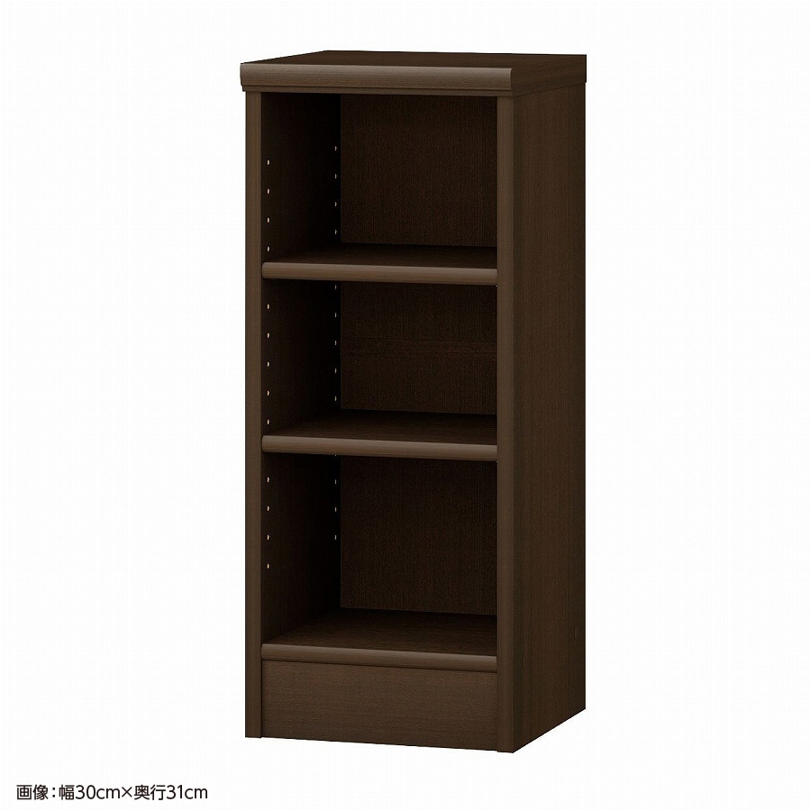 大洋 オーダーシェルフ ダークブラウン NCオーダー7025 SR DB 幅250×奥行250×高さ700(mm) 1台(ご注文単位1台)【直送品】