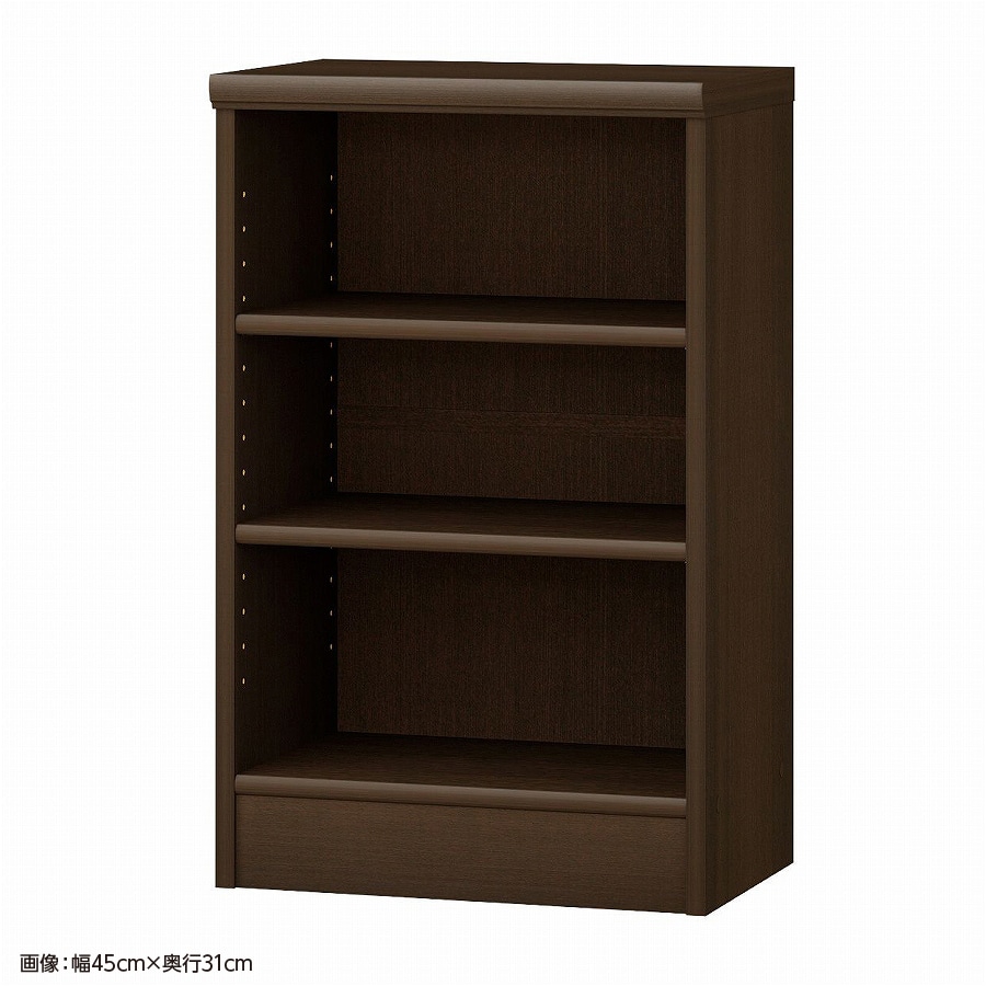 大洋 オーダーシェルフ ダークブラウン NCオーダー7050 SR DB 幅500×奥行250×高さ700(mm) 1台（ご注文単位1台）【直送品】