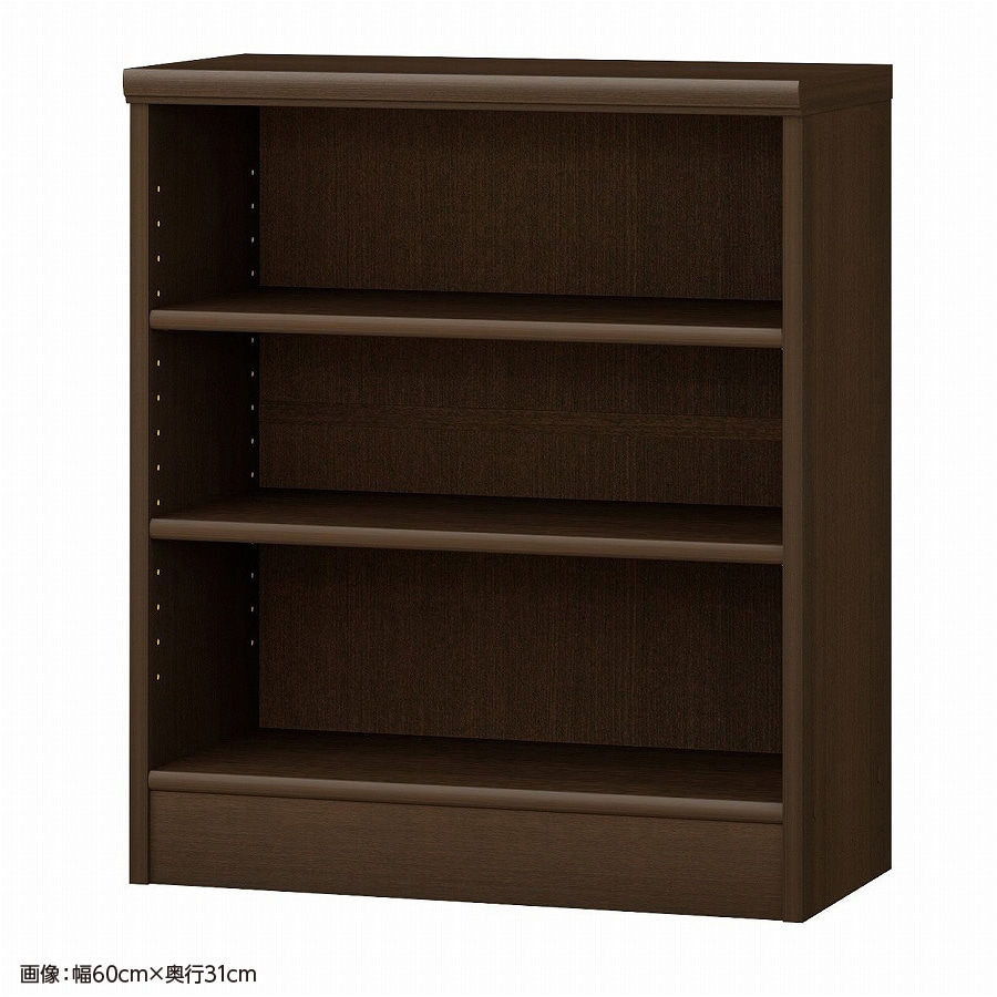 大洋 オーダーシェルフ ダークブラウン NCオーダー7060 SR DB 幅600×奥行250×高さ700(mm) 1台(ご注文単位1台)【直送品】