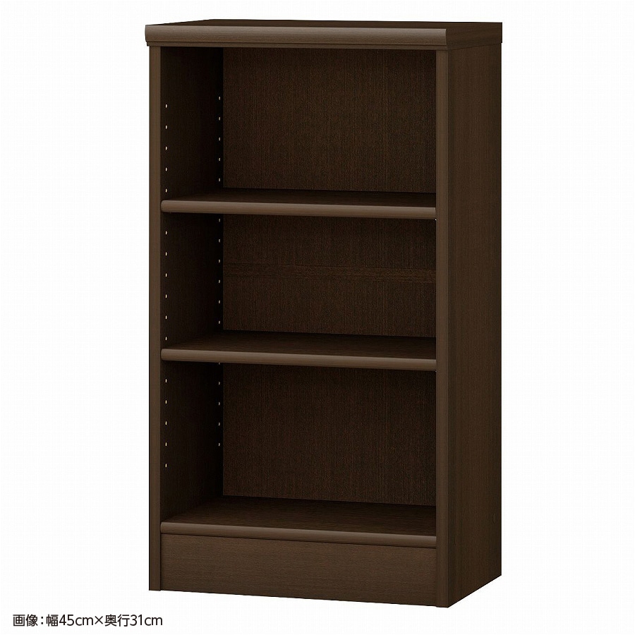 大洋 オーダーシェルフ ダークブラウン NCオーダー8050 SR DB 幅500×奥行250×高さ800(mm) 1台（ご注文単位1台）【直送品】