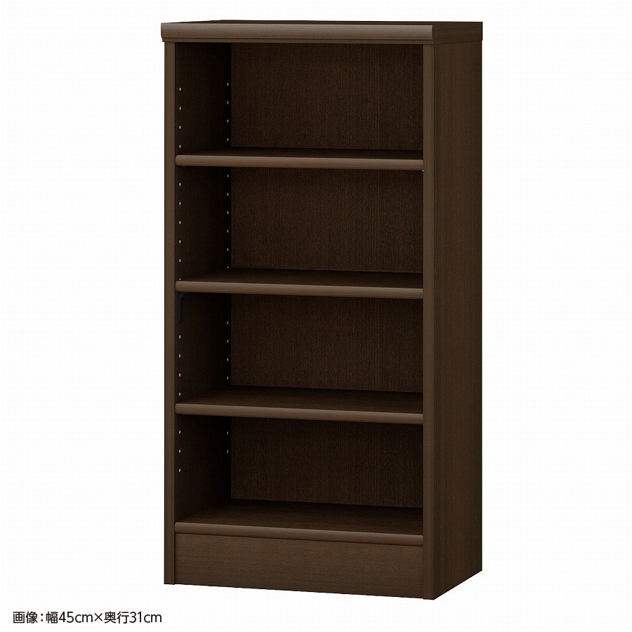 大洋 オーダーシェルフ ダークブラウン NCオーダー9040 SR DB 幅400×奥行250×高さ881(mm) 1台（ご注文単位1台）【直送品】