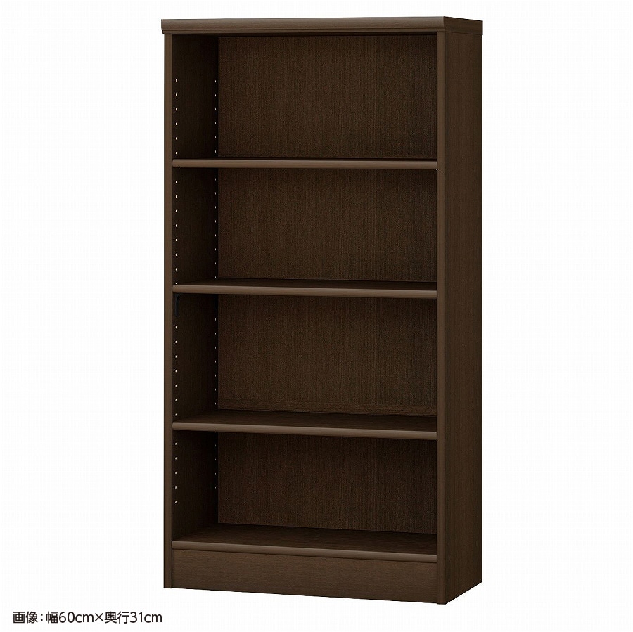 大洋 オーダーシェルフ ダークブラウン NCオーダー1260 SR DB 幅600×奥行250×高さ1170(mm) 1台(ご注文単位1台)【直送品】