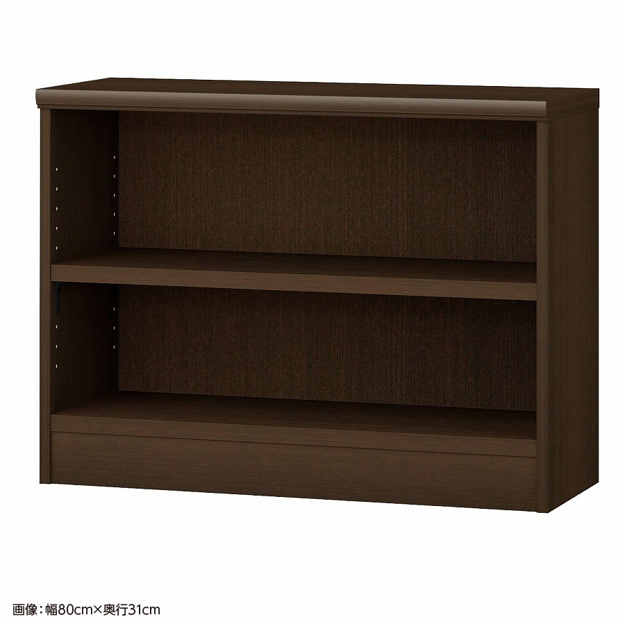 大洋 オーダーシェルフ ダークブラウン NCオーダータフ6075 SR DB 幅750×奥行250×高さ600(mm) 1台(ご注文単位1台)【直送品】