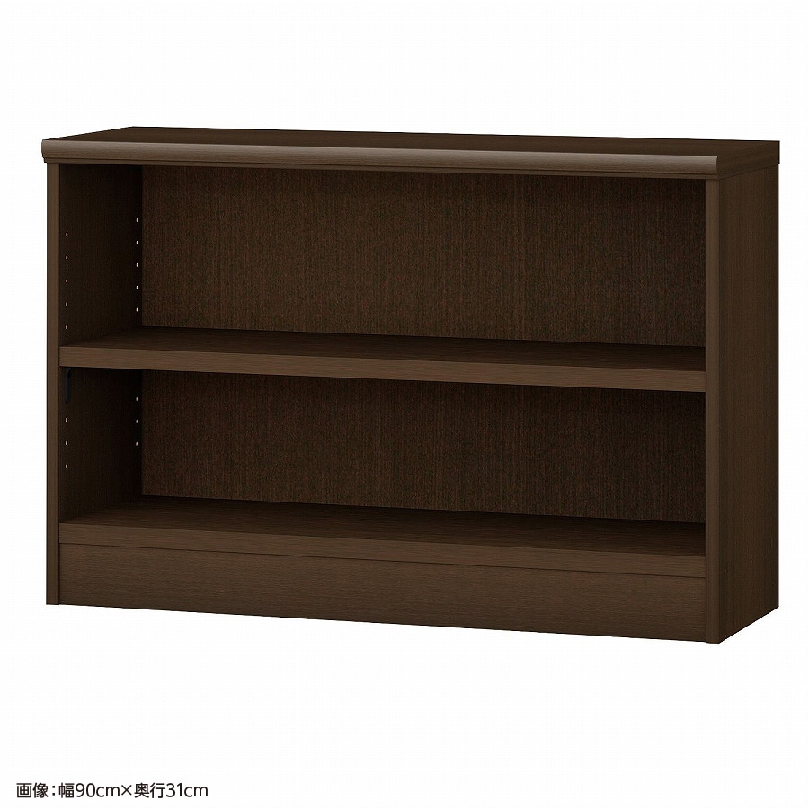 大洋 オーダーシェルフ ダークブラウン NCオーダータフ6085 SR DB 幅850×奥行250×高さ600(mm) 1台(ご注文単位1台)【直送品】