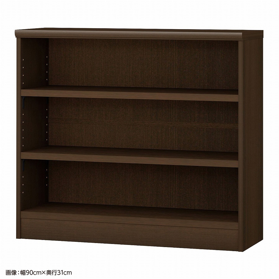 大洋 オーダーシェルフ ダークブラウン NCオーダータフ8085 SR DB 幅850×奥行250×高さ800(mm) 1台（ご注文単位1台）【直送品】