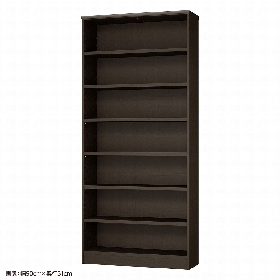 大洋 オーダーシェルフ ダークブラウン NCオーダータフ2090 SR DB 幅900×奥行250×高さ2000(mm) 1台(ご注文単位1台)【直送品】