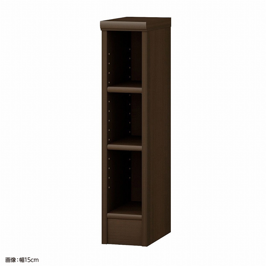 大洋 オーダーシェルフ ダークブラウン NCオーダー7015 R DB 幅150×奥行310×高さ700(mm) 1台（ご注文単位1台）【直送品】