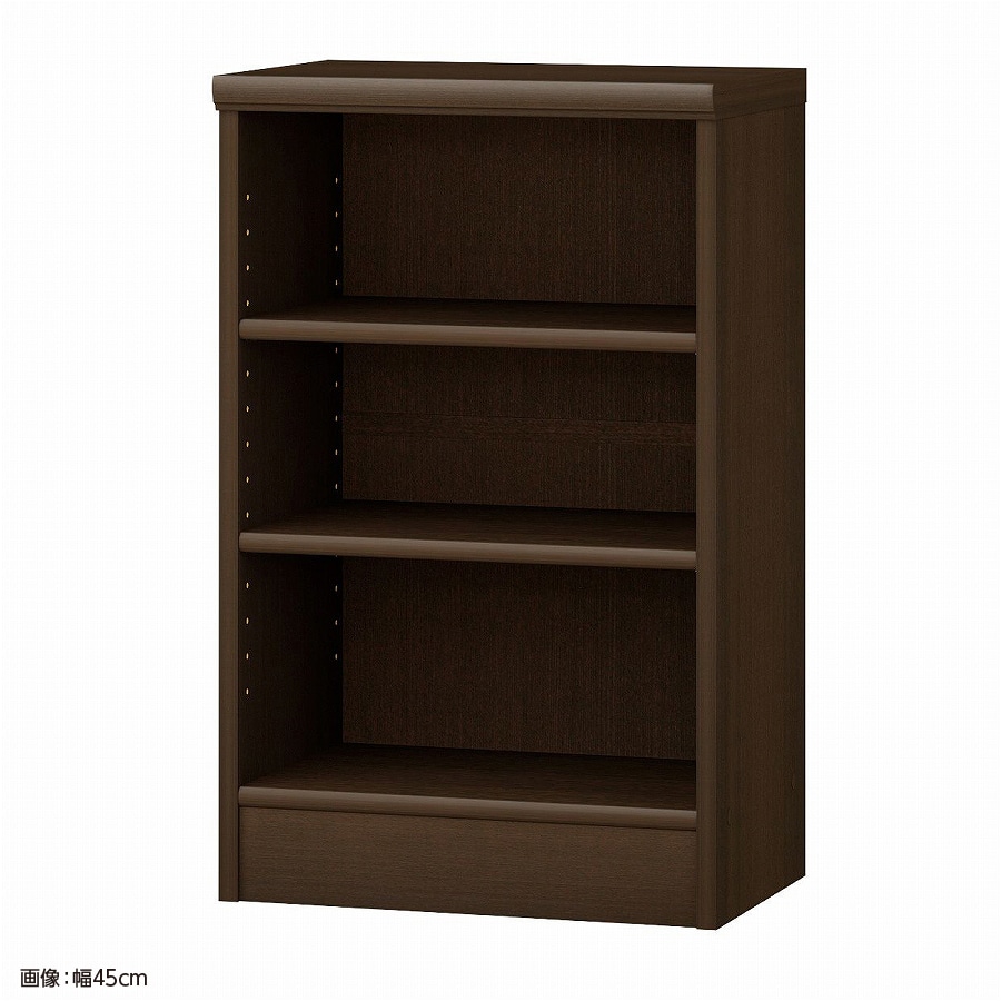 大洋 オーダーシェルフ ダークブラウン NCオーダー7045 R DB 幅450×奥行310×高さ700(mm) 1台(ご注文単位1台)【直送品】