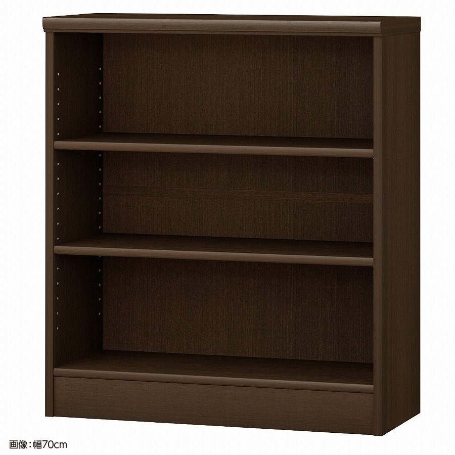 大洋 オーダーシェルフ ダークブラウン NCオーダー8065 R DB 幅650×奥行310×高さ800(mm) 1台（ご注文単位1台）【直送品】