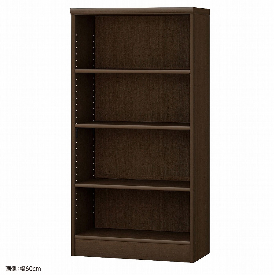 大洋 オーダーシェルフ ダークブラウン NCオーダー1260 R DB 幅600×奥行310×高さ1170(mm) 1台(ご注文単位1台)【直送品】