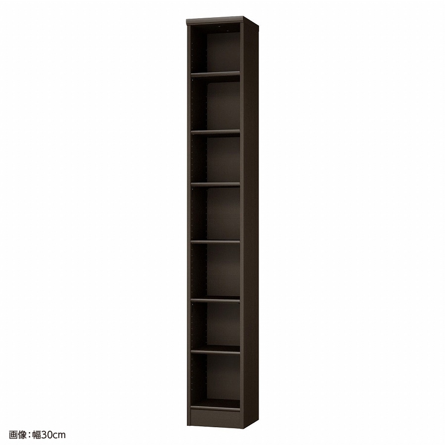 大洋 オーダーシェルフ ダークブラウン NCオーダー2025 R DB 幅250×奥行310×高さ2000(mm) 1台(ご注文単位1台)【直送品】