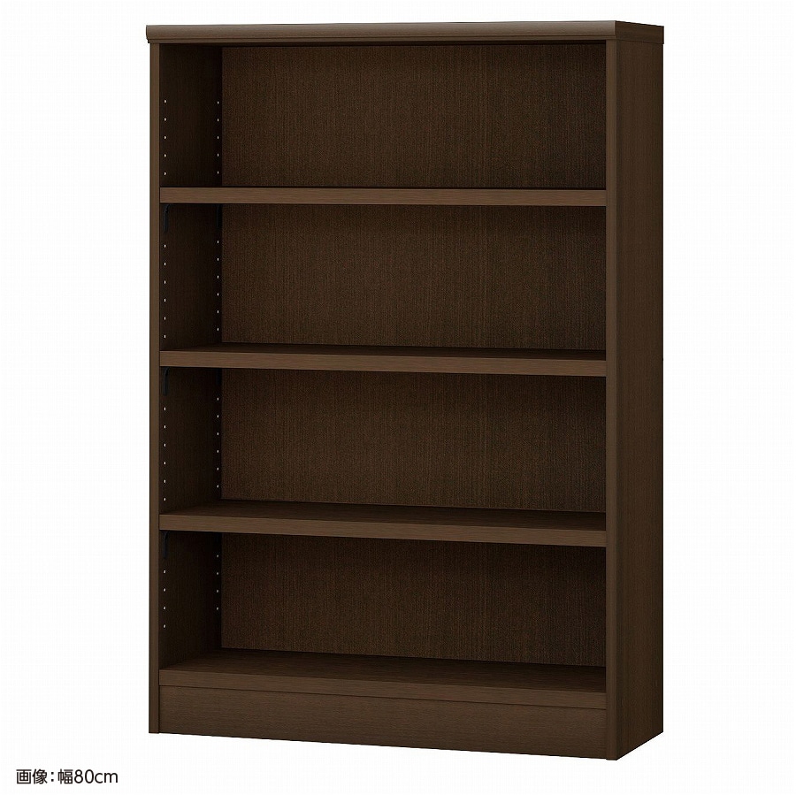 大洋 オーダーシェルフ ダークブラウン NCオーダータフ1280 R DB 幅800×奥行310×高さ1170(mm) 1台（ご注文単位1台）【直送品】