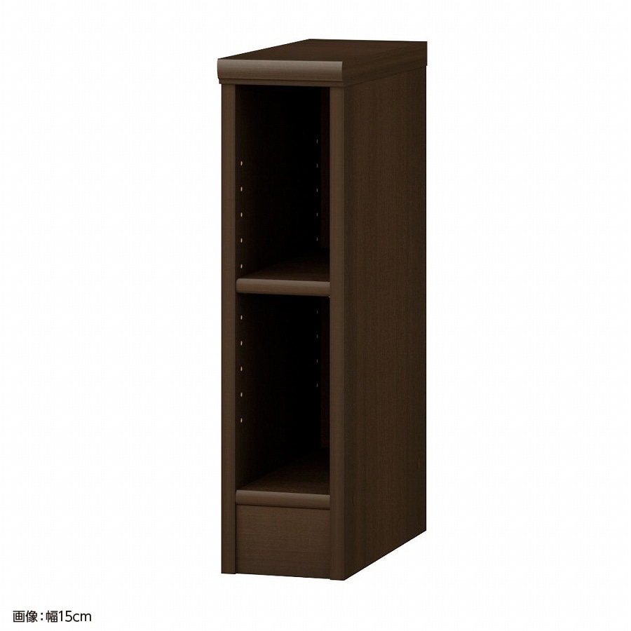 >大洋 オーダーシェルフ ダークブラウン NCオーダー6015 MD DB 幅150×奥行400×高さ600(mm) 1台（ご注文単位1台）【直送品】