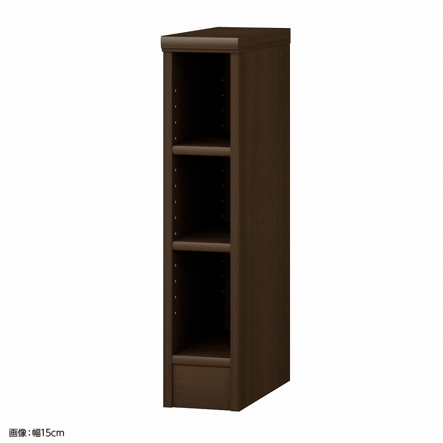 大洋 オーダーシェルフ ダークブラウン NCオーダー7015 MD DB 幅150×奥行400×高さ700(mm) 1台（ご注文単位1台）【直送品】