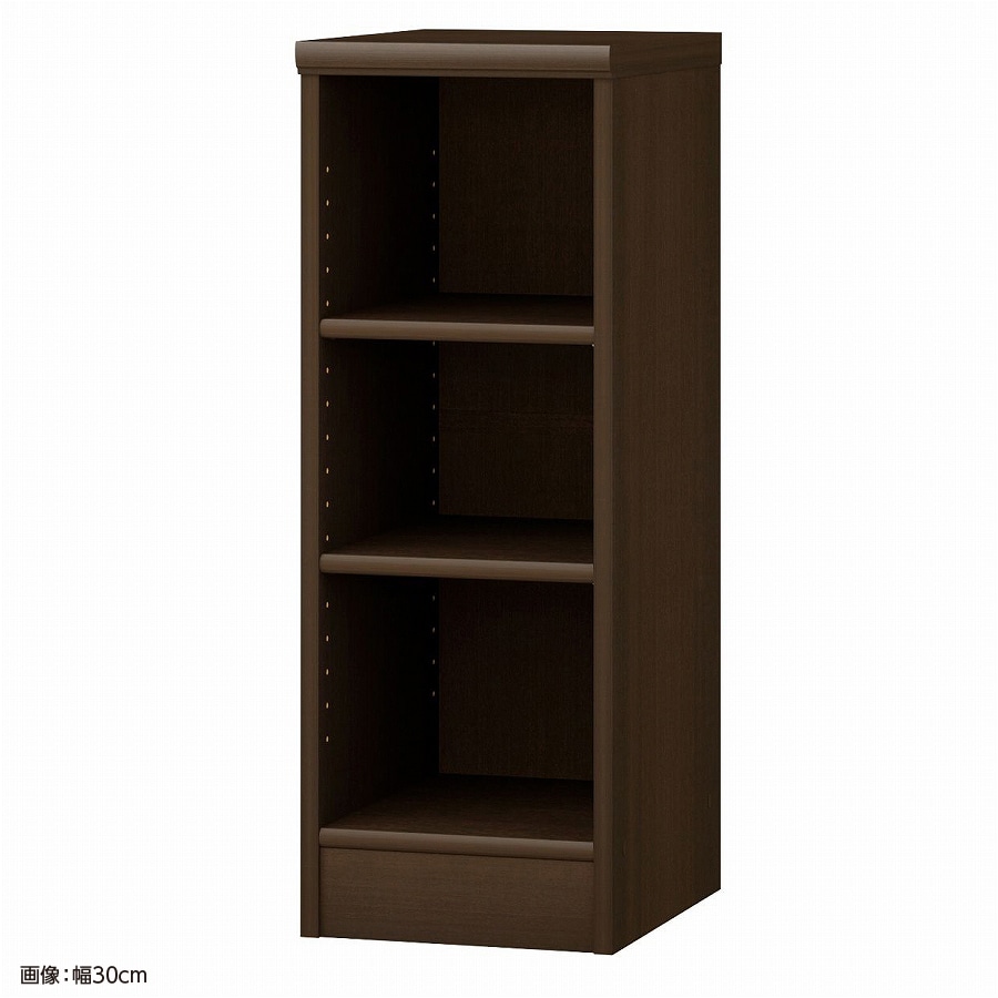 大洋 オーダーシェルフ ダークブラウン NCオーダー8035 MD DB 幅350×奥行400×高さ800(mm) 1台(ご注文単位1台)【直送品】