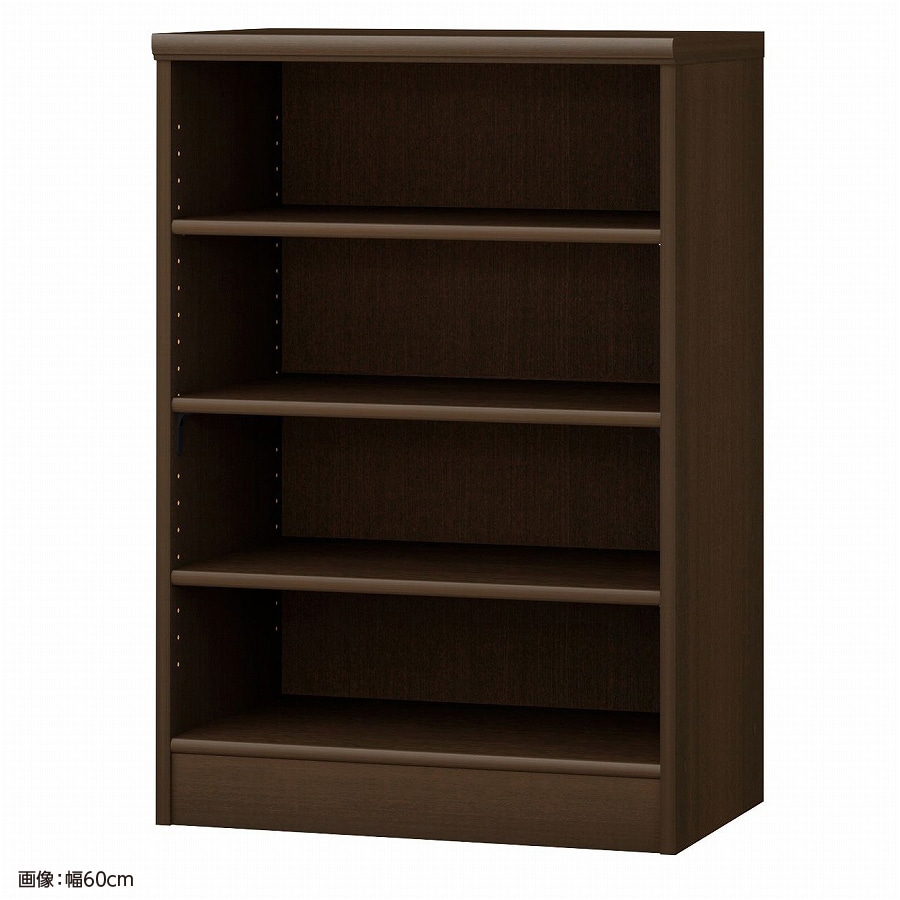 >大洋 オーダーシェルフ ダークブラウン NCオーダー9060 MD DB 幅600×奥行400×高さ881(mm) 1台(ご注文単位1台)【直送品】