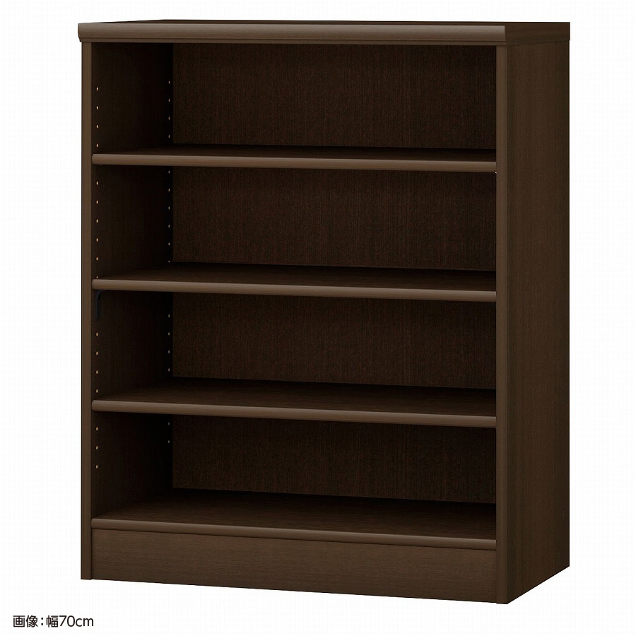 大洋 オーダーシェルフ ダークブラウン NCオーダー9070 MD DB 幅700×奥行400×高さ881(mm) 1台(ご注文単位1台)【直送品】