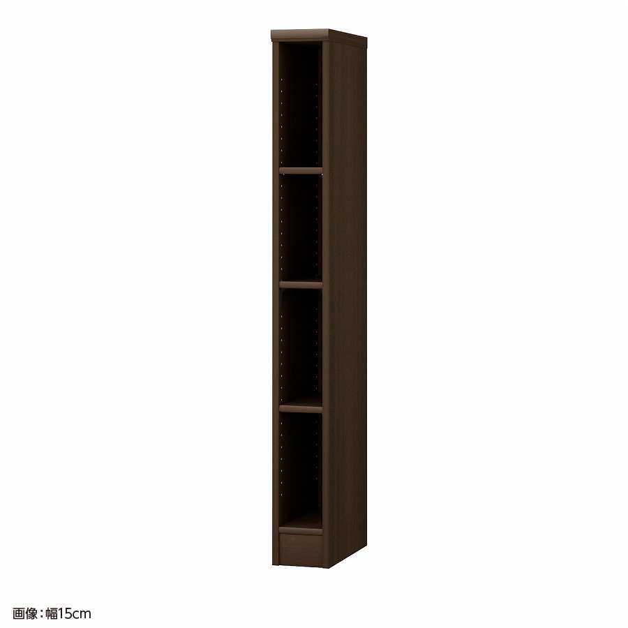 大洋 オーダーシェルフ ダークブラウン NCオーダー1420 MD DB 幅200×奥行400×高さ1350(mm) 1台（ご注文単位1台）【直送品】