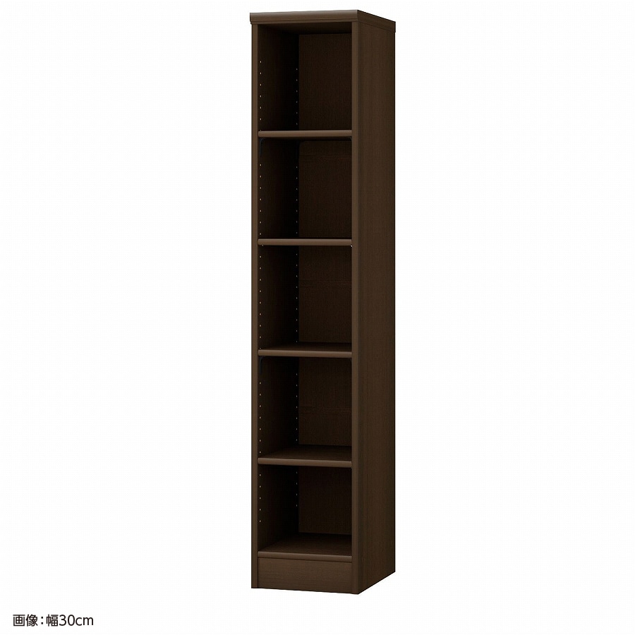 >大洋 オーダーシェルフ ダークブラウン NCオーダー1535 MD DB 幅350×奥行400×高さ1499(mm) 1台（ご注文単位1台）【直送品】