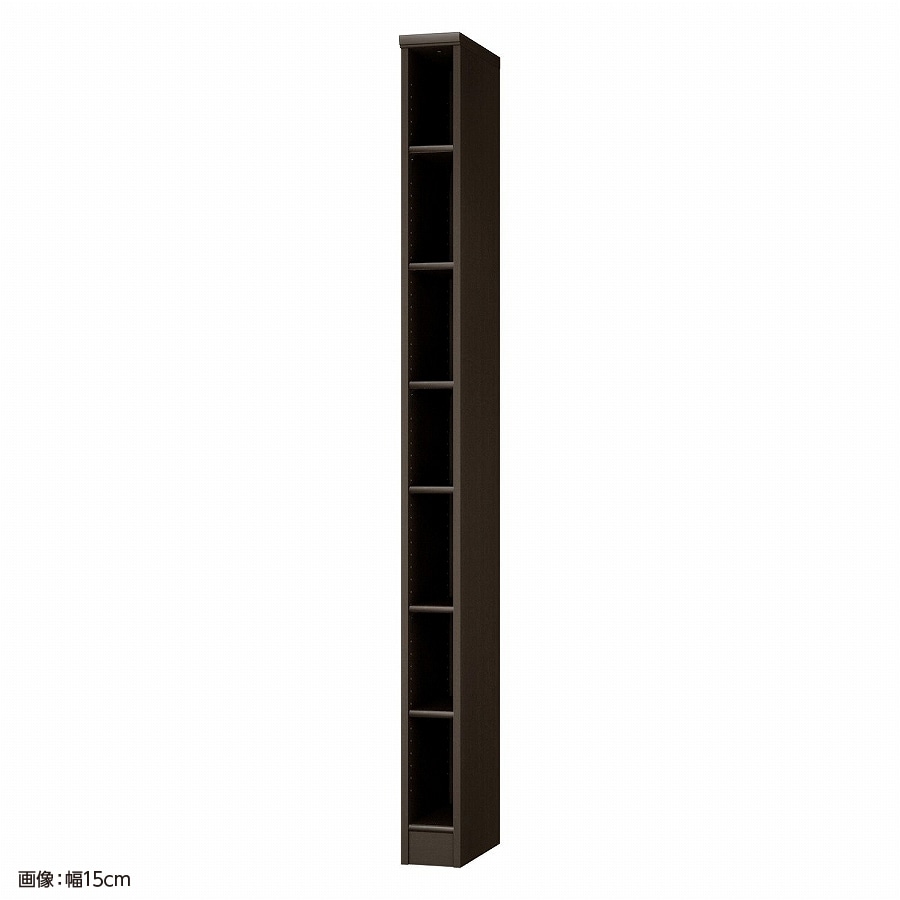 大洋 オーダーシェルフ ダークブラウン NCオーダー2020 MD DB 幅200×奥行400×高さ2000(mm) 1台(ご注文単位1台)【直送品】