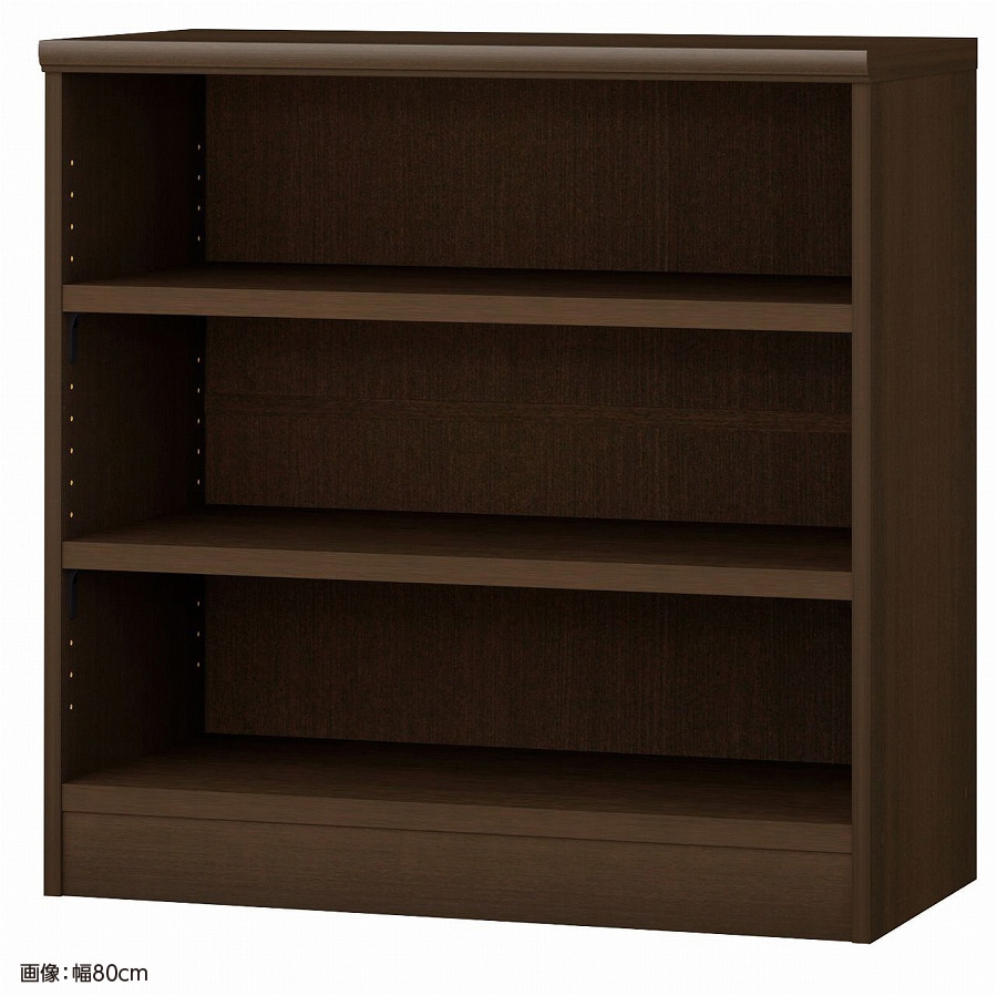 大洋 オーダーシェルフ ダークブラウン NCオーダータフ8075 MD DB 幅750×奥行400×高さ800(mm) 1台(ご注文単位1台)【直送品】