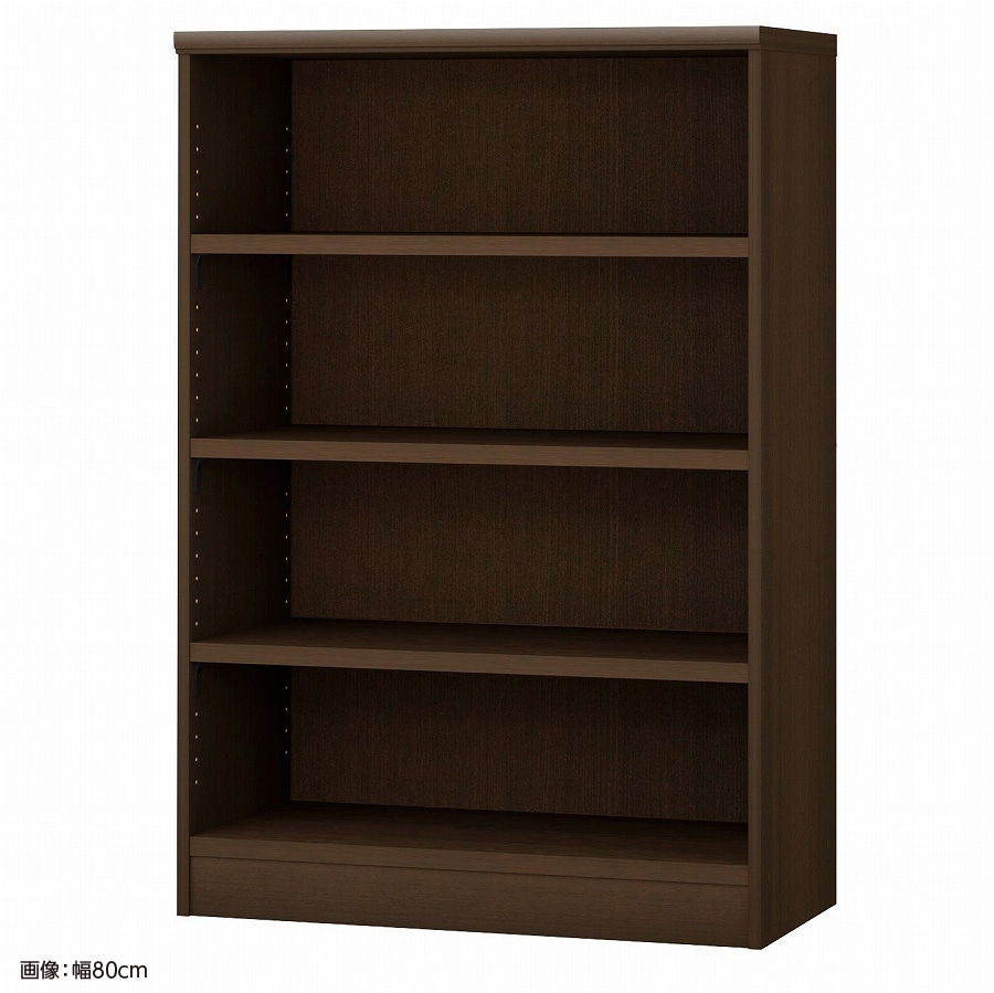 大洋 オーダーシェルフ ダークブラウン NCオーダータフ1280 MD DB 幅800×奥行400×高さ1170(mm) 1台(ご注文単位1台)【直送品】