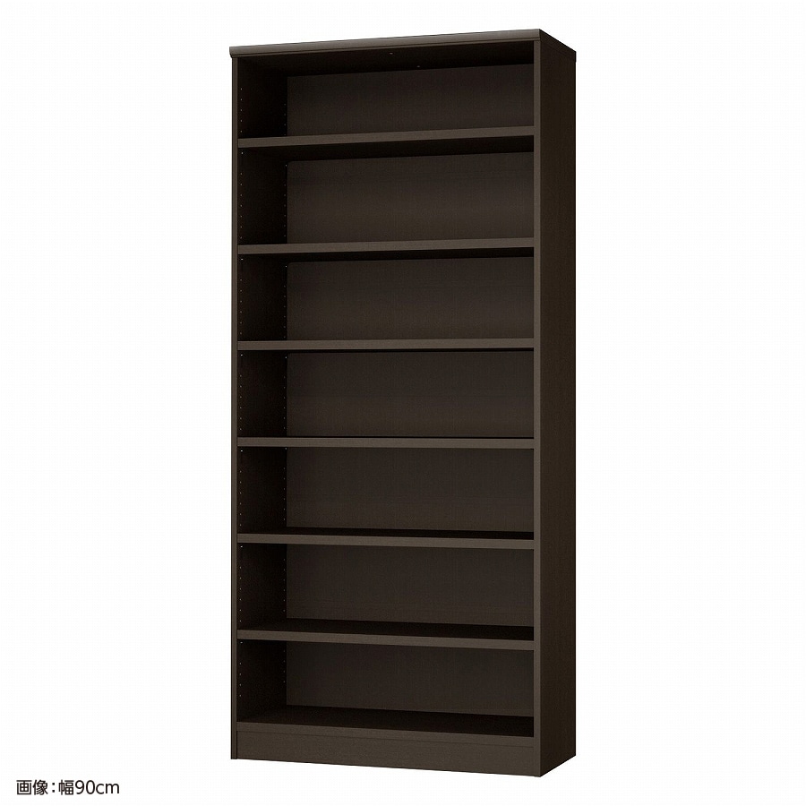 大洋 オーダーシェルフ ダークブラウン NCオーダータフ2085 MD DB 幅850×奥行400×高さ2000(mm) 1台（ご注文単位1台）【直送品】