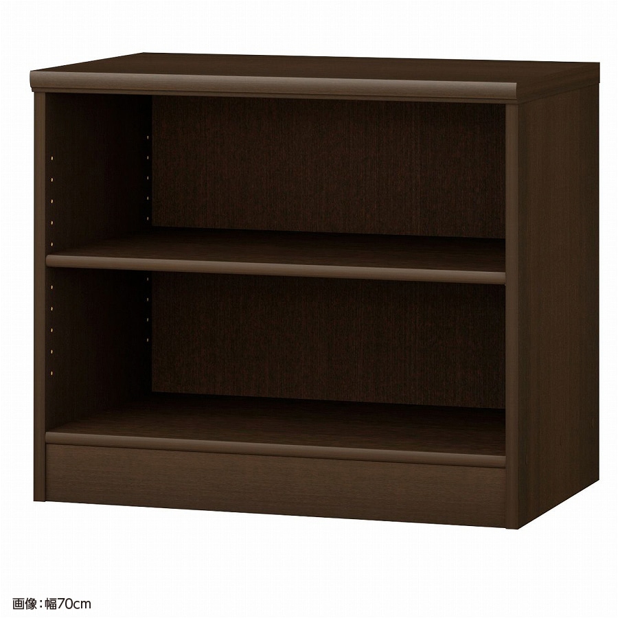 >大洋 オーダーシェルフ ダークブラウン NCオーダー6070 D DB 幅700×奥行460×高さ600(mm) 1台(ご注文単位1台)【直送品】