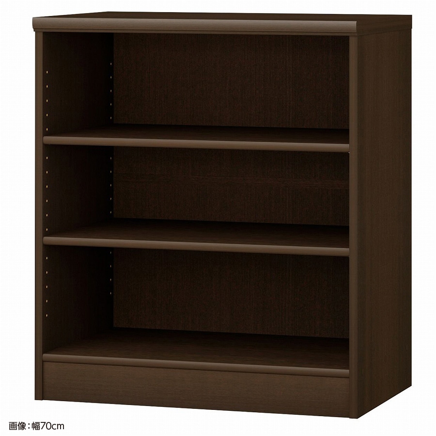大洋 オーダーシェルフ ダークブラウン NCオーダー8065 D DB 幅650×奥行460×高さ800(mm) 1台（ご注文単位1台）【直送品】